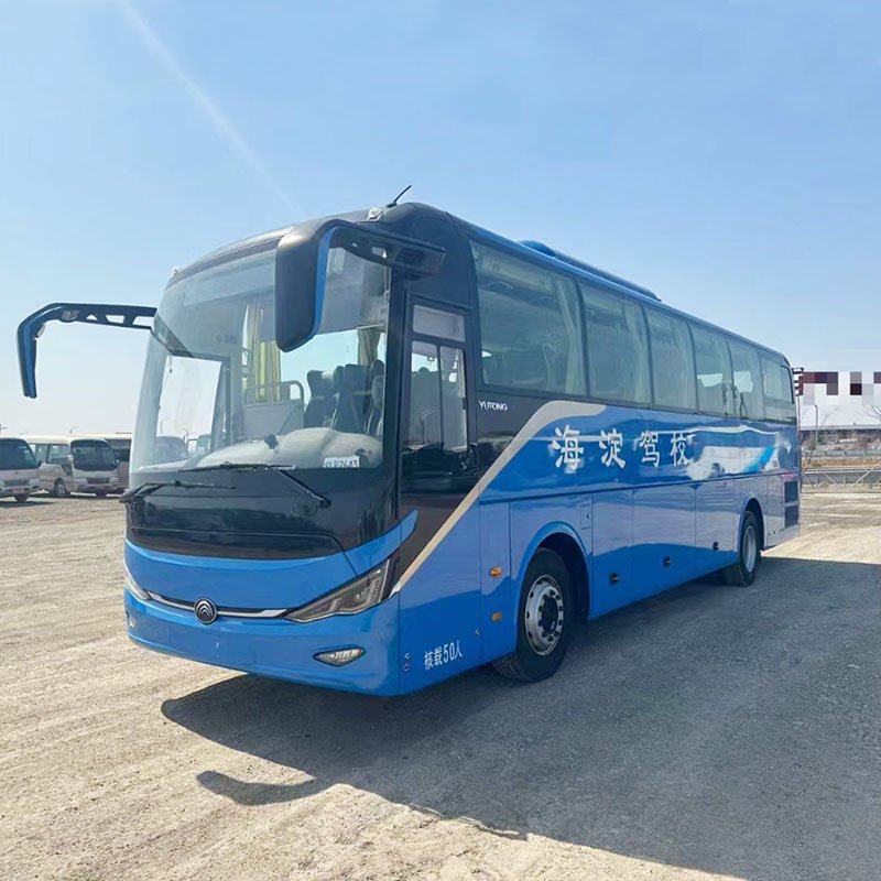 50 Seater Leather Seats Passenger Coach Bus ZK6117 Youtong Used Buses and Coaches Diesel Engine